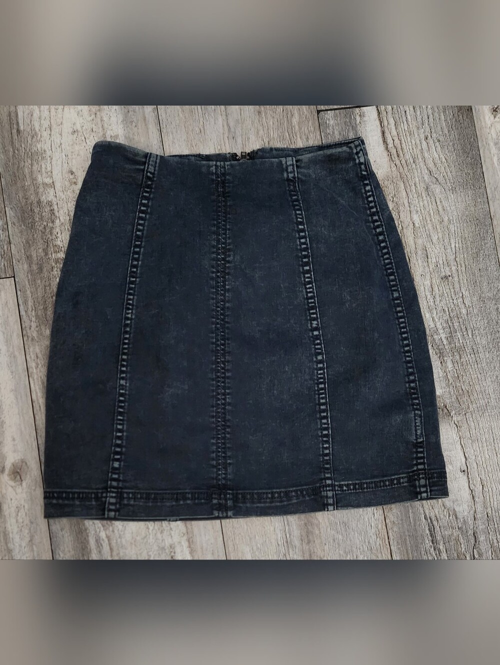 Free People Modern Femme Denim Mini Skirt